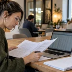 Illustration : Comparaison de texte imprimé et d’un tableur